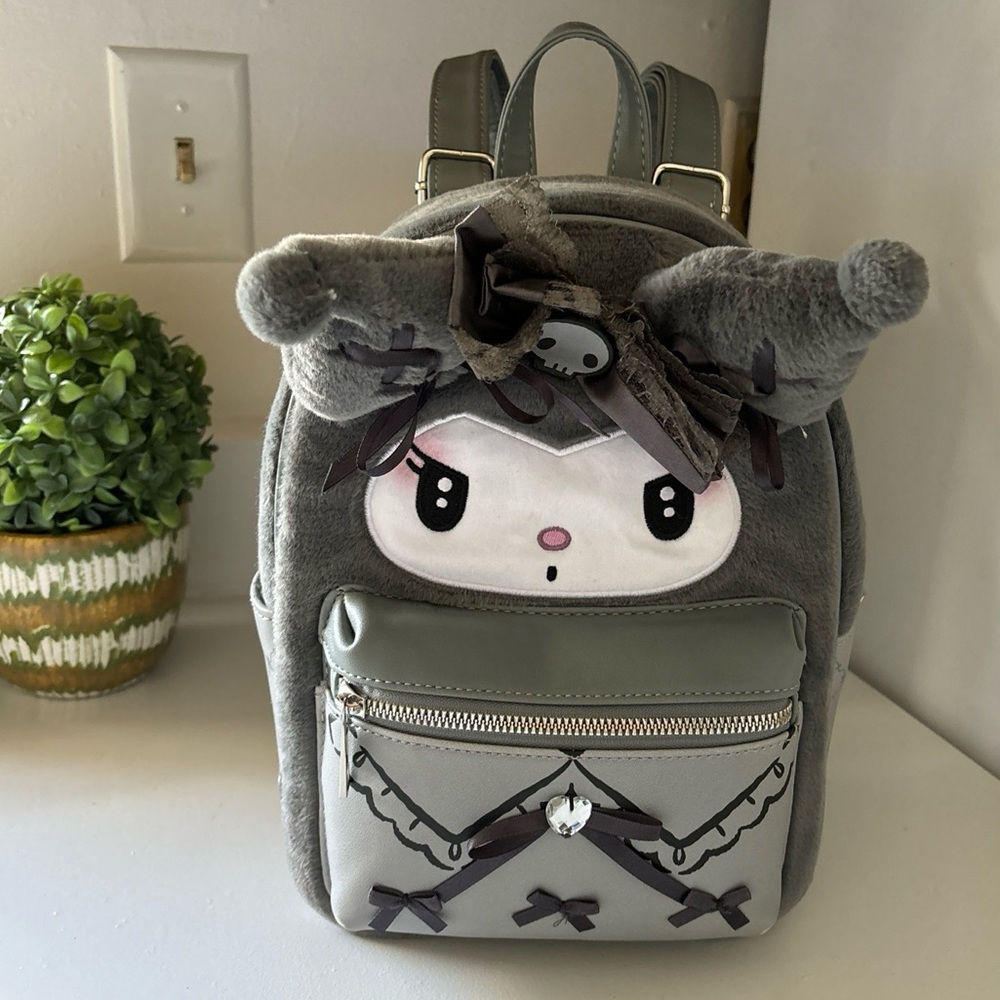 Her Universe Kuromi Lolita Figural Mini Backpack